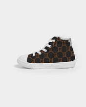 Load image into Gallery viewer, Kids Hightop &quot;MG&quot; Canvas Shoe
