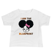 Load image into Gallery viewer, Baby &quot;I Am the Blueprint&quot; Jersey Short Sleeve Tee
