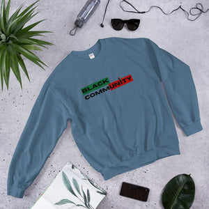 Unisex "Black CommUNITY" Sweatshirt