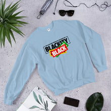 Load image into Gallery viewer, Unisex &quot;Blackity, Black, Black&quot; Sweatshirt
