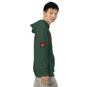 Green “H.D. Woodson Alumna” hoodie
